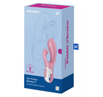 Wibrator króliczek Satisfyer Air Pump Bunny 2 sex